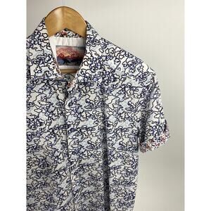 Robert Graham Men's Wearable Art Delgado Sport Shirt L Knowledge Wisdom Truth